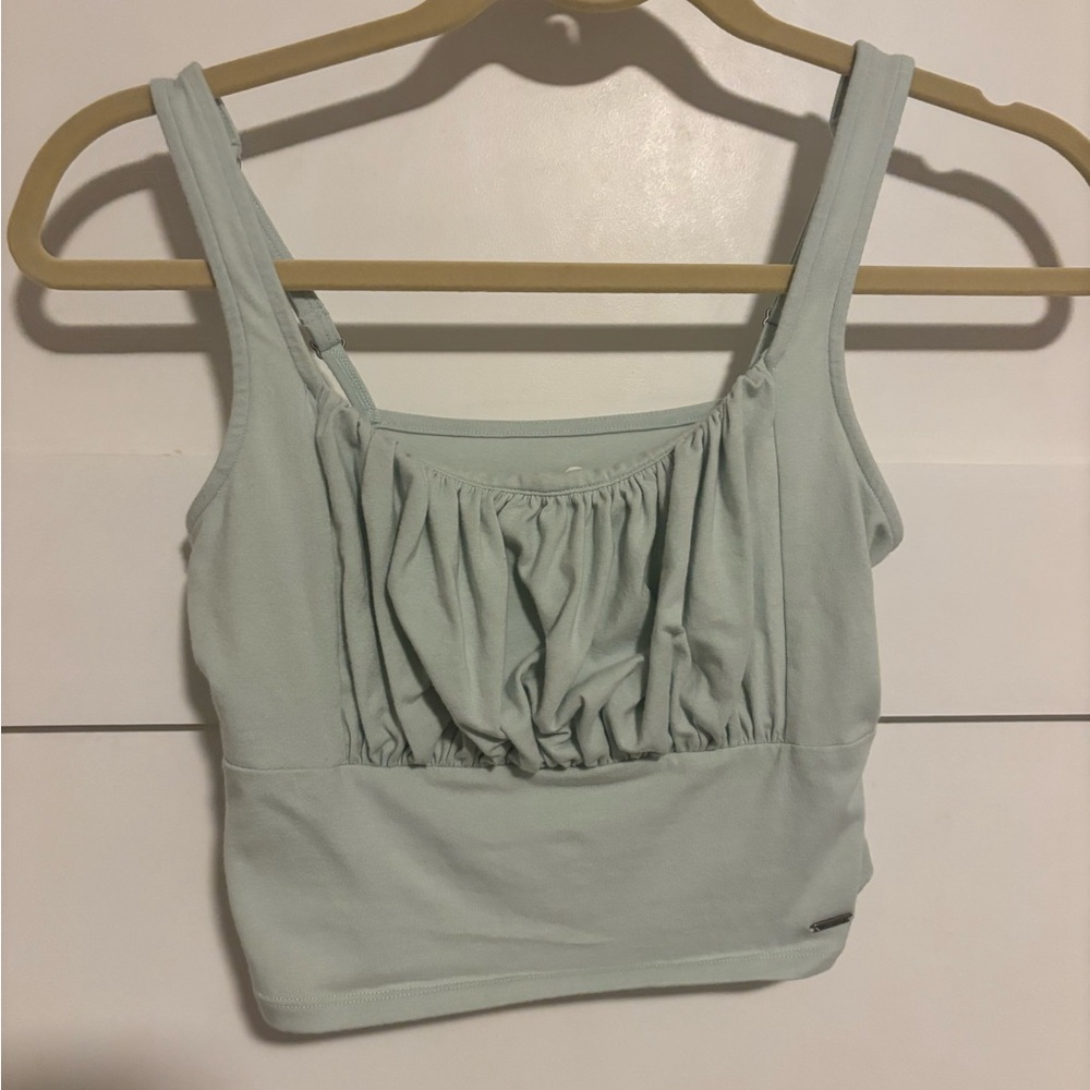 Mint green Sleeveless Women's Top